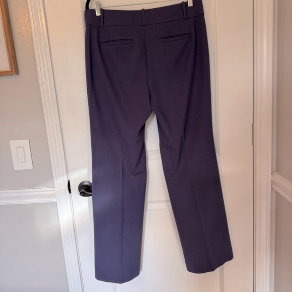 LOFT Julie Elegant Blue Straight Leg Woman’s  Pants - Picture 2 of 5